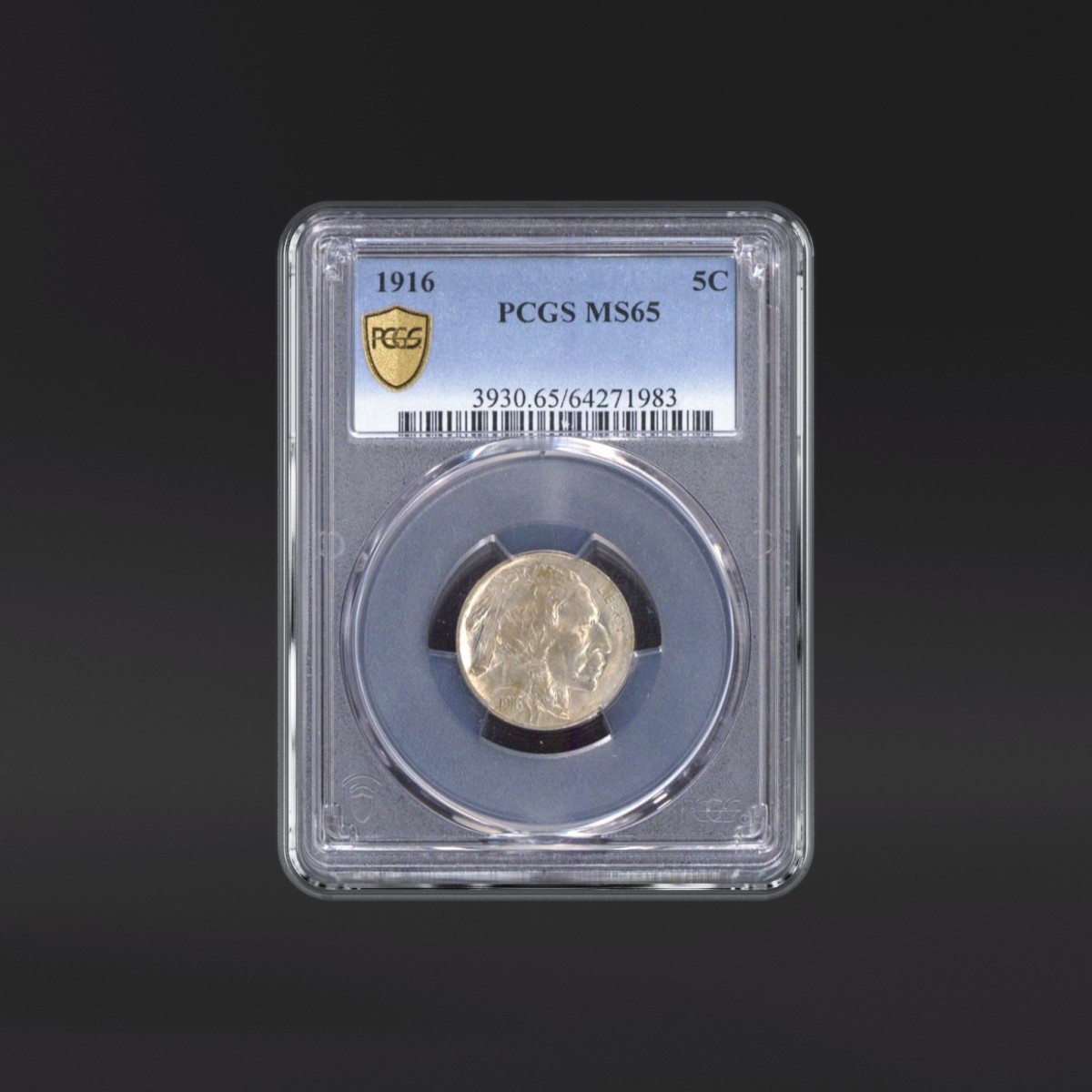 1916 5 Cents PCGS MS65 - US PCGS MS65